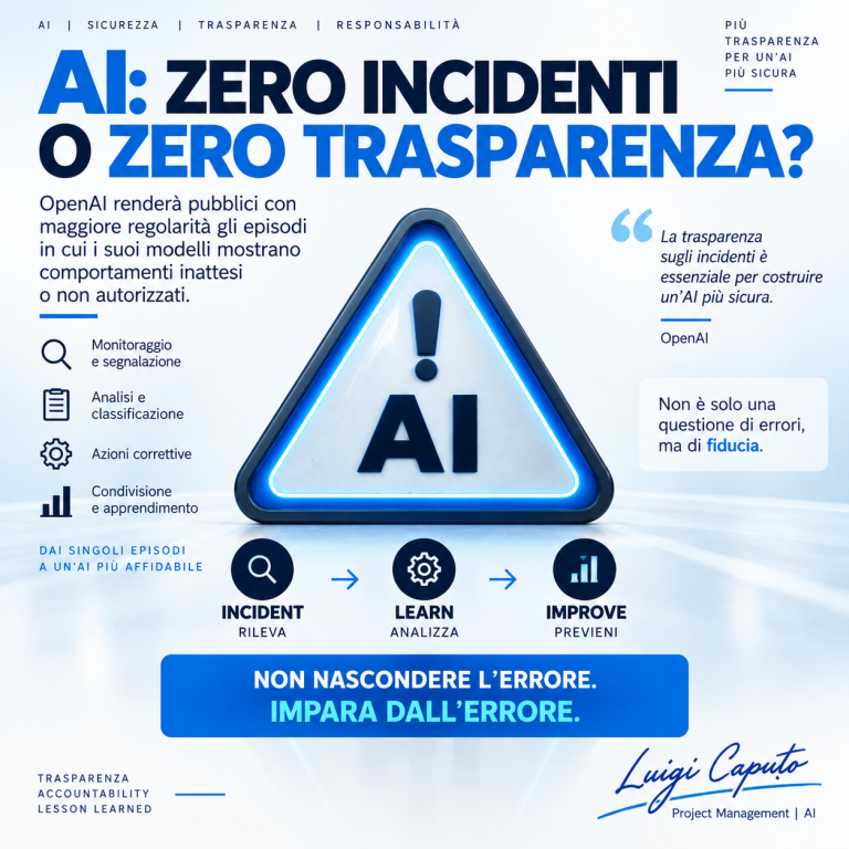AI Society Radar — Zero incidenti o zero trasparenza?