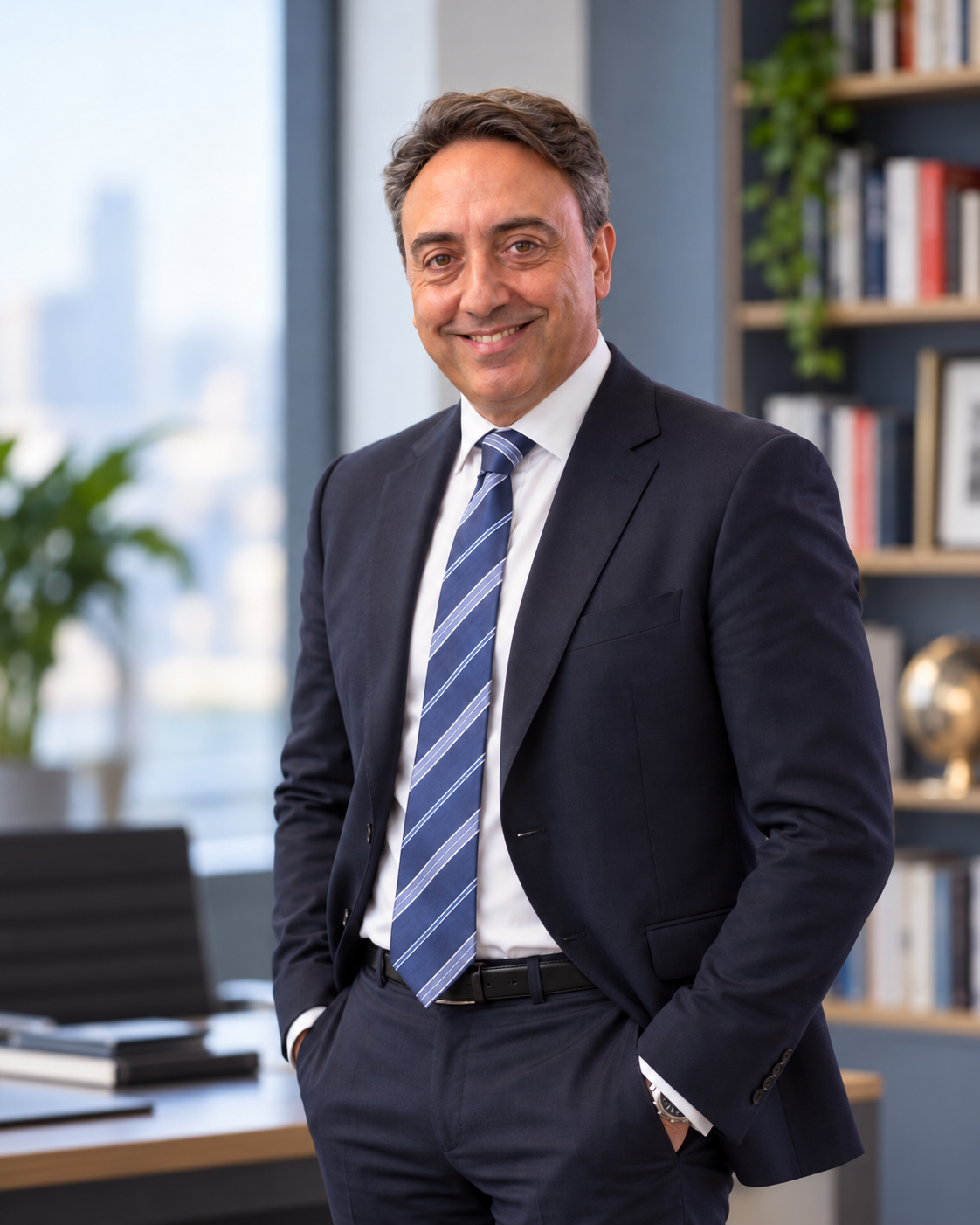 Luigi Caputo in ritratto professionale